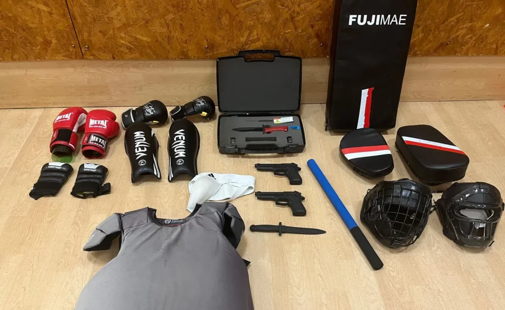 Matériel pour la pratique et l'entrainement au Krav Maga